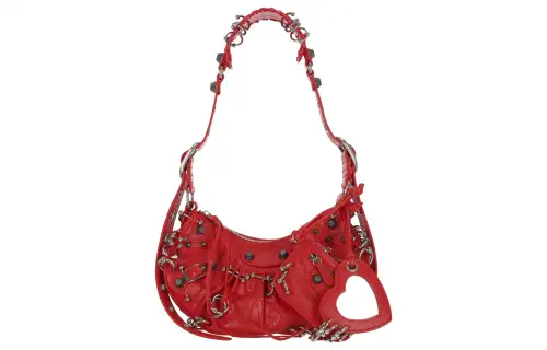 Balenciaga Le Cagole Xs Shoulder Bag Tomato Red