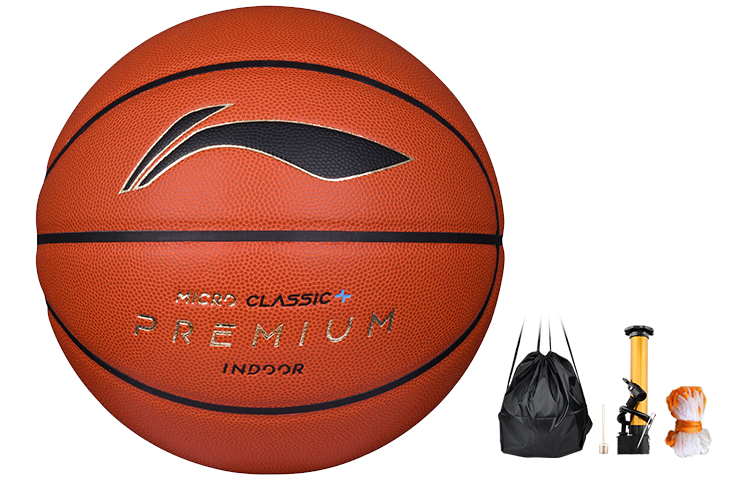 Li Ning Pu Basketball Brick Size 7 Ball Training Unisex
