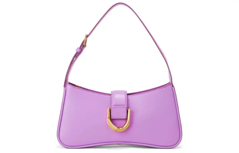 CHARLES&KEITH Pu Shoulder Bag, Baguette Bag, Crossbody Handbag, Shoulder Bag Small Women's Multicolor