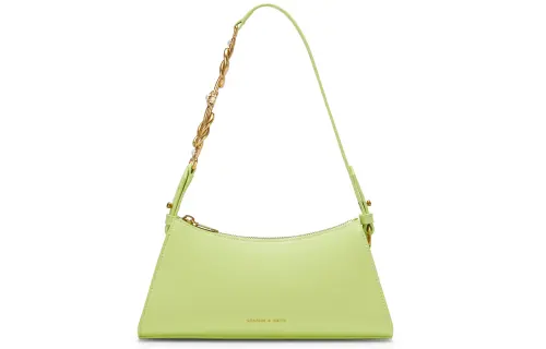 CHARLES&KEITH Polyurethane Shoulder Bag Small Women's
