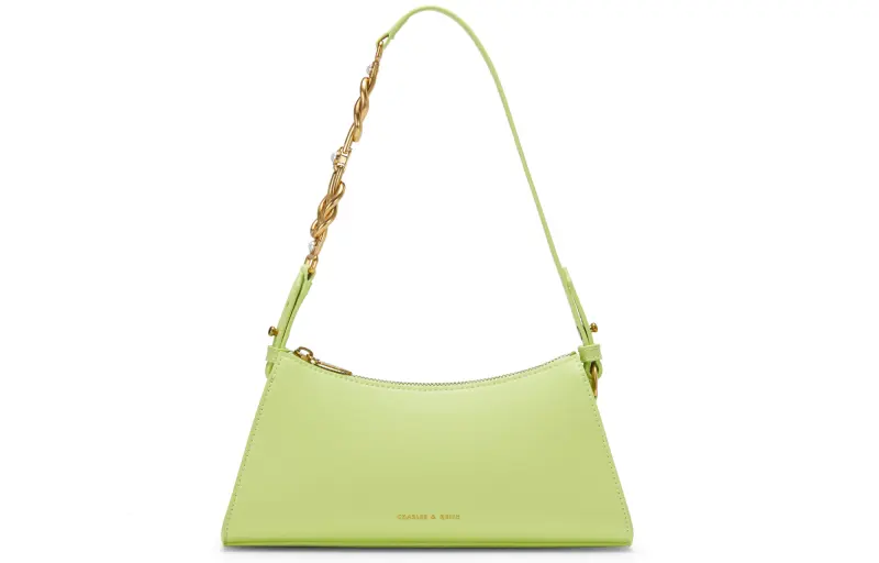 CHARLES&KEITH Polyurethane Shoulder Bag Small Women's