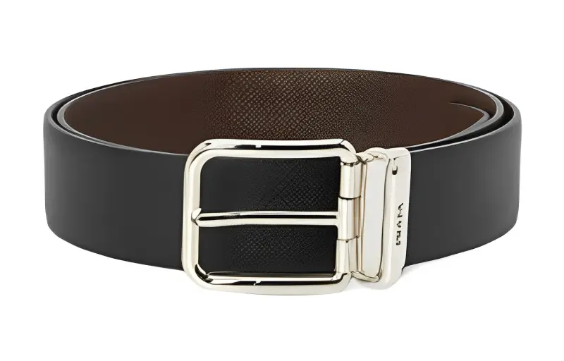 PRADA Cow Leather Belts Men's 3.5cm