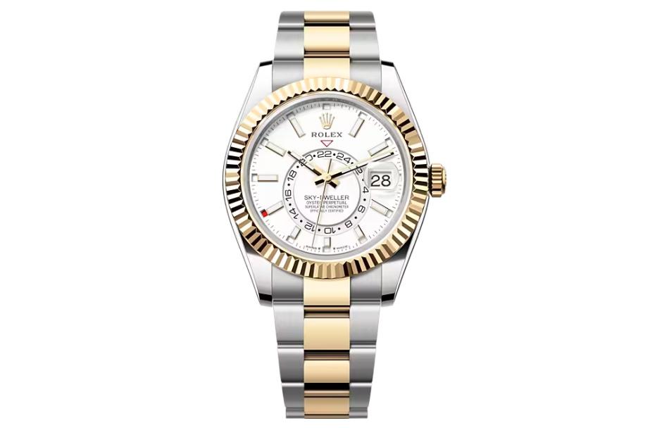 ROLEX Voyager Collection Automatic Mechanical Movement Men's Watches Watch 42mm White Dial Oystersteel Case