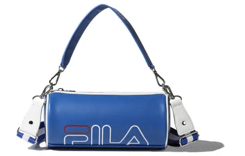 FILA Polyurethane Portable Crossbody Bag, Shoulder Bag Unisex Royal Blue