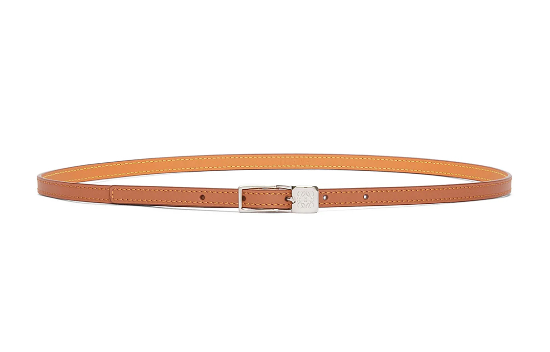 Женский ремень LOEWE с пряжкой (коричневый)