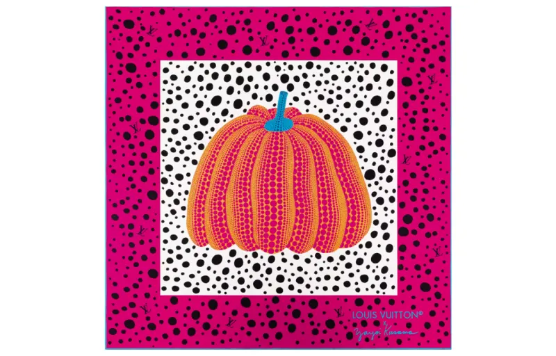 LOUIS VUITTON Kusama Yayoi Collaboration Scarves Women's