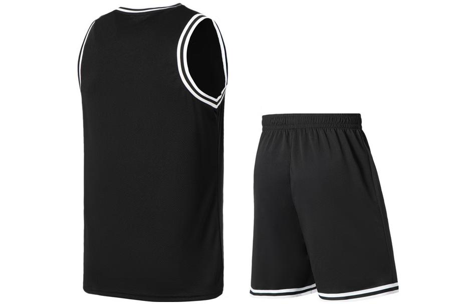 Li Ning Sports Basketball Collection Basketball Suits Men’s Black Moderate Other