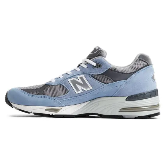 New Balance 991 MiUK Dusty Blue Alloy Smoked Pearl
