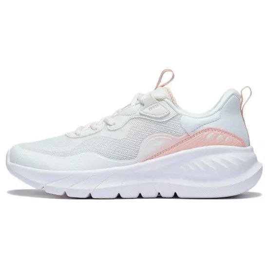 LINING Eazgo Flex Running Shoes Women's Low-Top White Pink