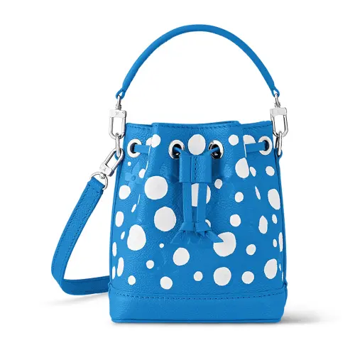 LOUIS VUITTON Lv X Yk Nano Noe Blue/White