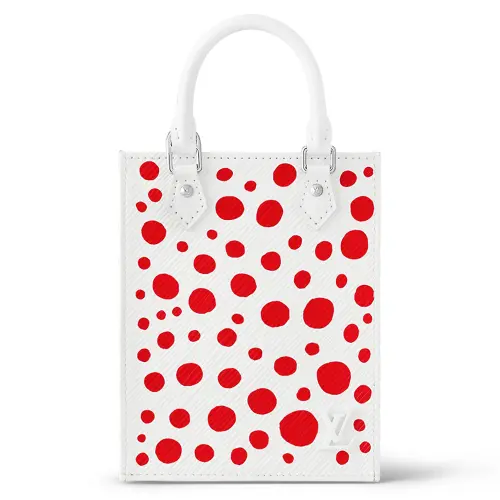 Yayoi Kusama X LOUIS VUITTON Petit Sac Plat Handbags