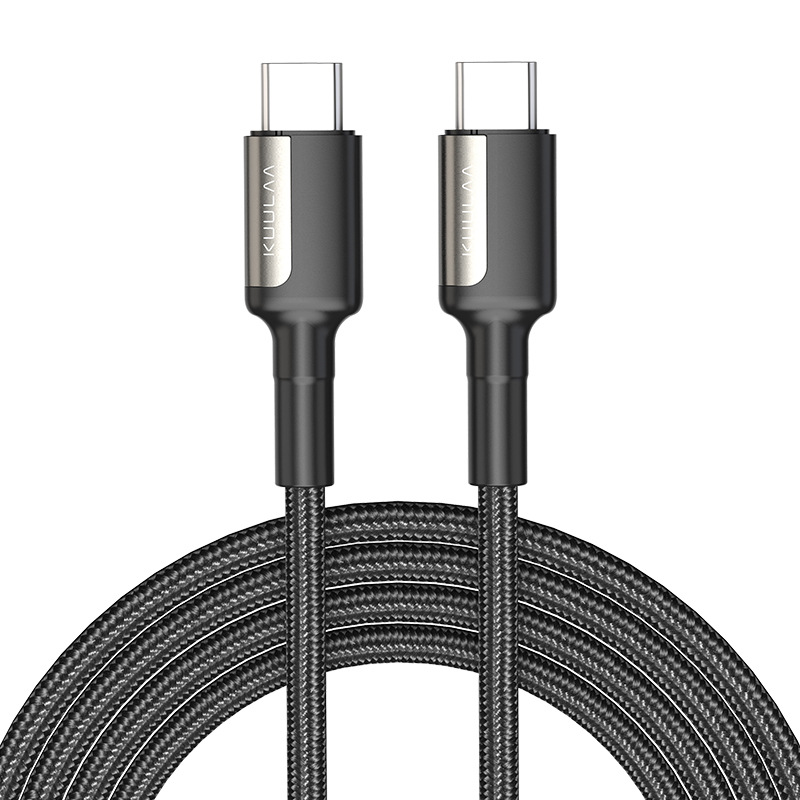 KUULAA Huawei, xiaomi, woven mobile phone, compatible charging cable, tablet laptop charging, x31, 100W, aluminum alloy, 1m, 2, 2m, 3, 3m