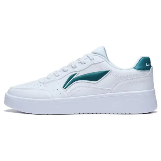 LINING Acer Truncatum Skateboard Shoes Men Low-Top White/Green