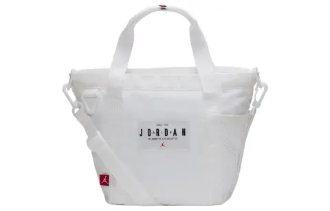 Jordan Polyester One Shoulder Handbag Regular Women's White