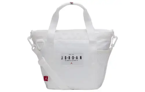 Jordan Polyester One Shoulder Handbag Regular Women's White