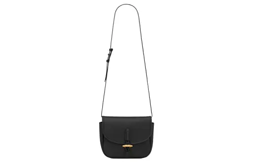 SAINT LAURENT Cow Leather Crossbody Bag, Shoulder Bag Women's Black