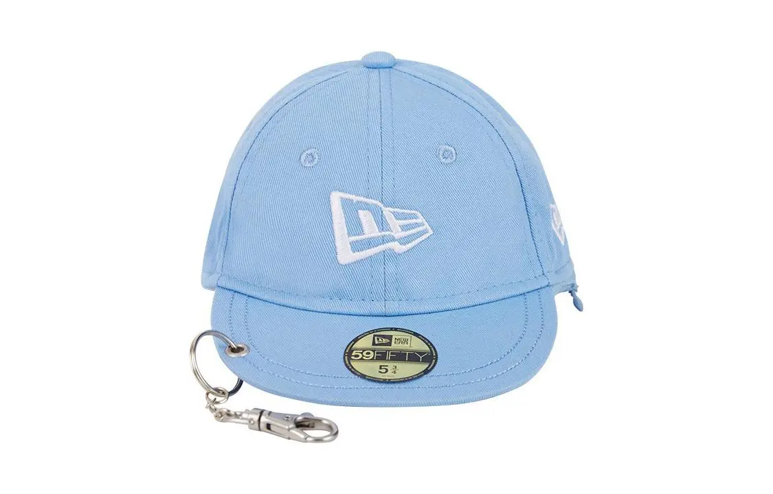 New Era Fabric Hat Bag, One Shoulder Crossbody Key Pouch Mini Unisex Sky Blue