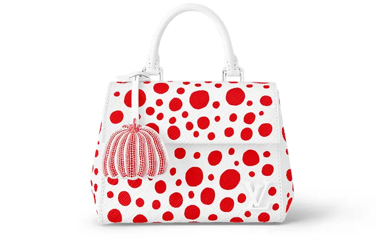 LOUIS VUITTON Lv X Yk Cluny Mini White/Red