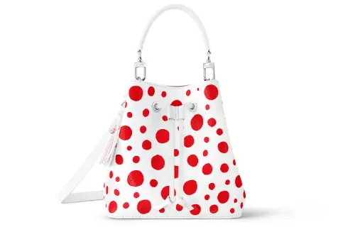 LOUIS VUITTON Lv X Yk Neonoe Bb White/Red