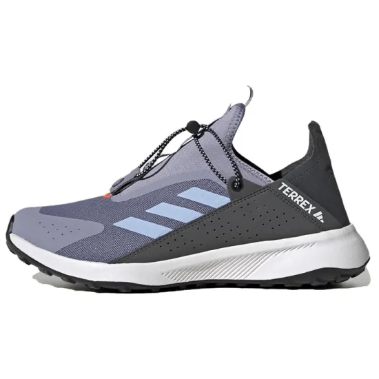 adidas VOYAGER 21 Outdoor Performance Shoes Unisex Mid-top Grey/Blue