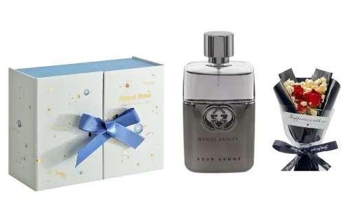 GUCCI Gucci, wooden fragrant perfume, gift box, woody notes, 50 ml, 90 ml