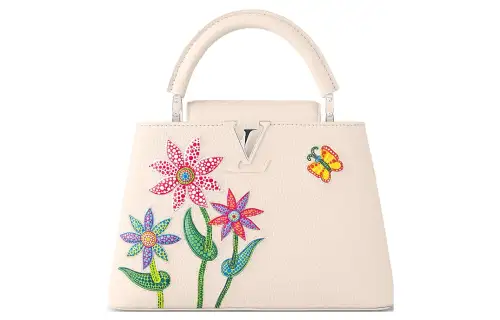Yayoi Kusama X LOUIS VUITTON Capucines Handbags