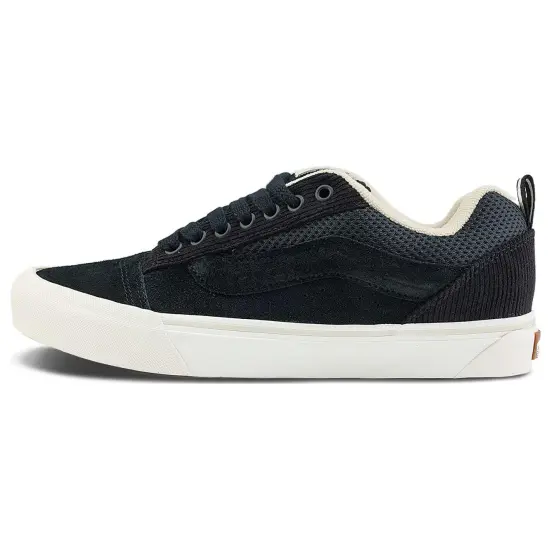 Vans Knu Skool Skateboarding Shoes Unisex Low-top Black/white