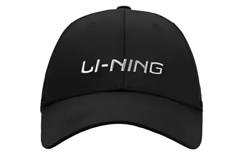 Li Ning Baseball Caps Unisex Black