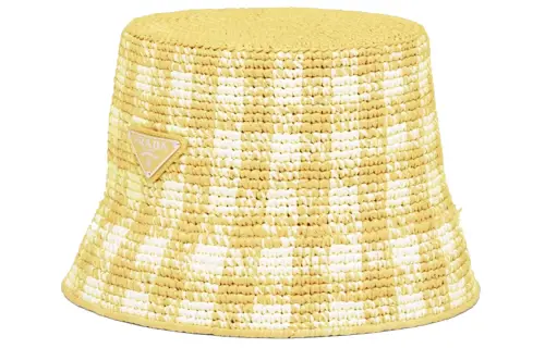 PRADA Bucket Hats Women's Yellow