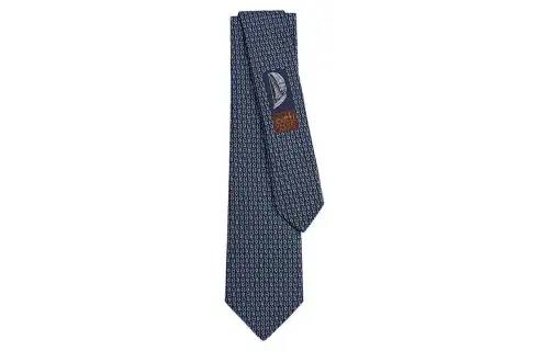HERMES Ties Men's Blue