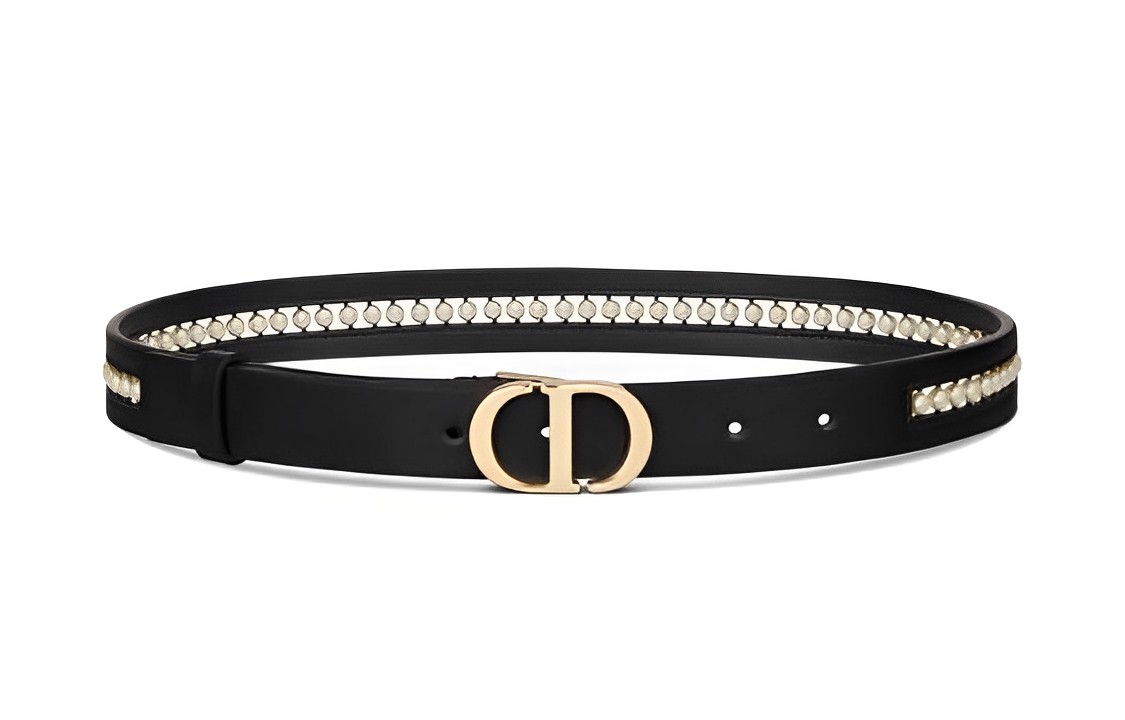 Женский ремень Dior CD (черный)