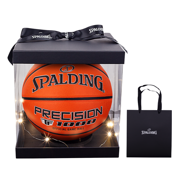SPALDING TF Collection Moisture Absorbing Leather Basketball Brick Size 7 Training Unisex China Mainland Version