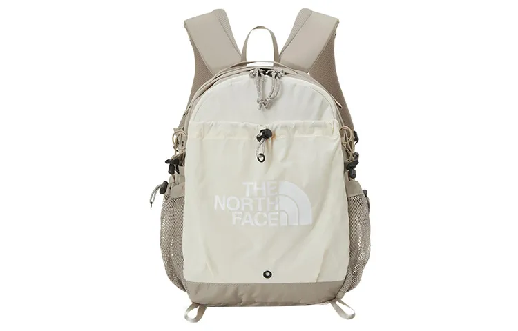 THE NORTH FACE 15L Backpack Outdoor Bag Nylon Apricot Unisex