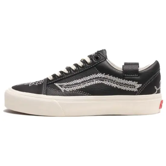Vans Old Skool Skateboarding Shoes Unisex Low-top Black/white