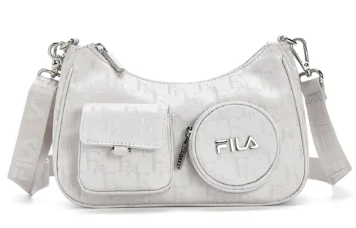 FILA Fashion Fabric Shoulder Bag Regular Women's Heron White