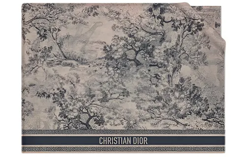 DIOR Knit Scarves Women's Black