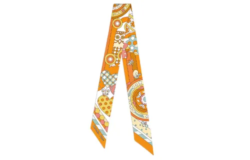 HERMES Twilly Scarves Unisex