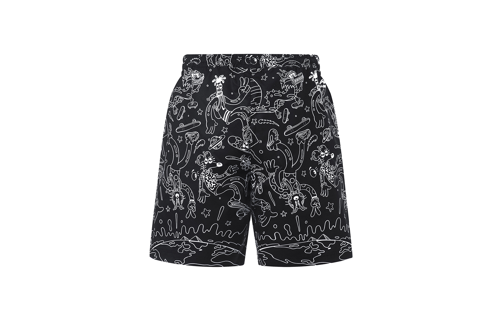 Li Ning Sports Shorts Men’s Black White