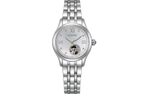 CITIZEN Mechanical Movement Stainless Steel Strap Watch Women's Watch White Dial