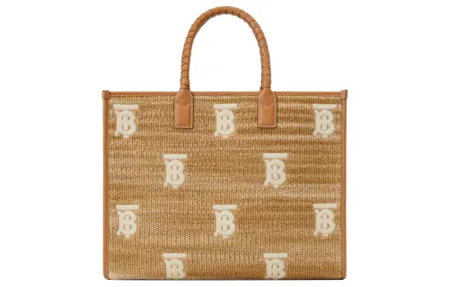 Burberry Medium Freya Tote Natural