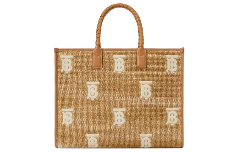 Burberry Medium Freya Tote Natural