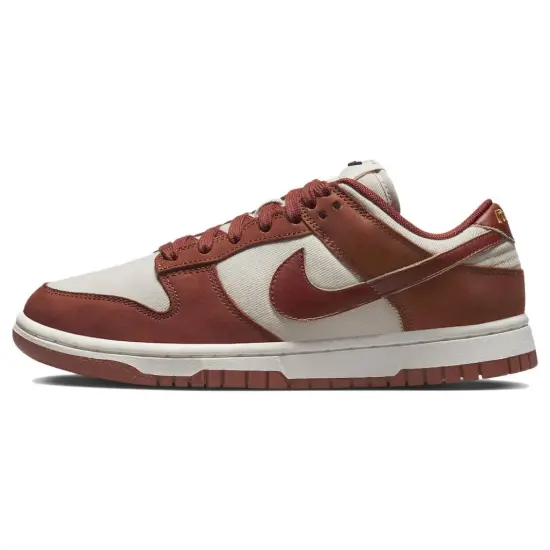 Nike Dunk Low LX Light Orewood Brown Rugged Orange Women's