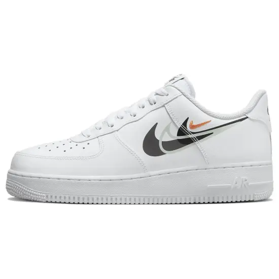 Nike Air Force 1 Low 'Multi Swoosh' White Black