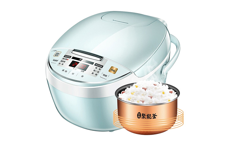 Midea rice cooker 3L smart rice cooker, copper pot liner, one-click fast rice, 24H reservation, rice steamer FB30simple101