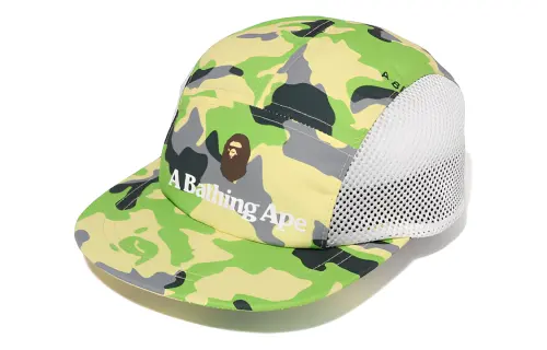 A BATHING APE Baseball Caps Kids Green