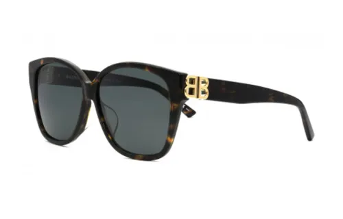 Balenciaga Rectangle Frame Acetate Sunglasses