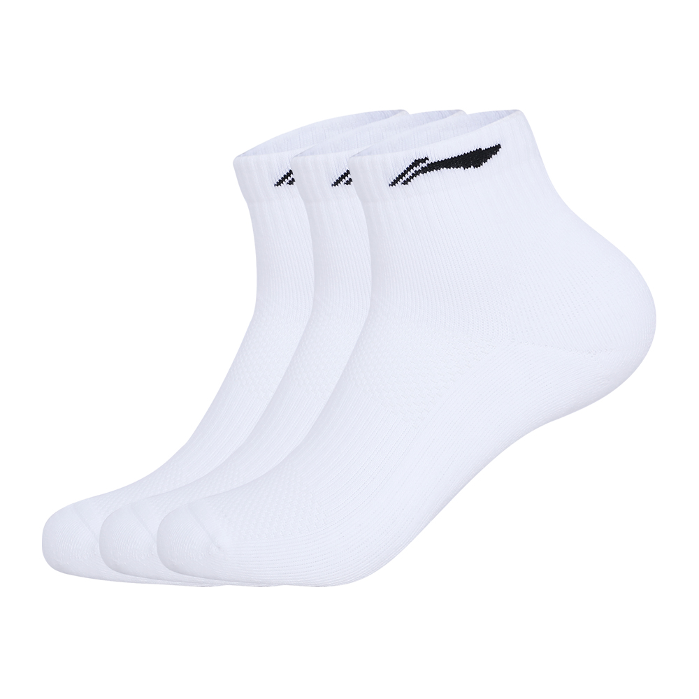 Li Ning Badminton Collection Brand Logo Badminton Socks Men's