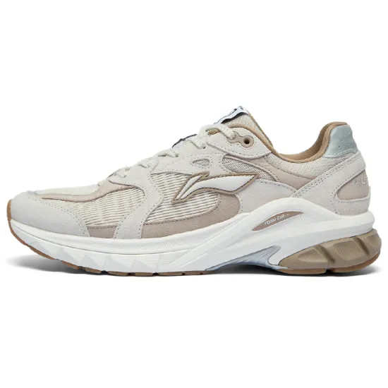 LiNing Furious Rider Runner Casual Shoes Men Low-Top Moonlight Gray/Goat Gray