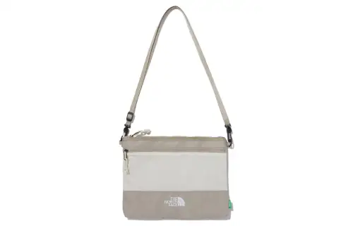 THE NORTH FACE 13L Cross Bag, Shoulder Bag, Crossbody Bag, Outdoor Bag Nylon Cream Unisex