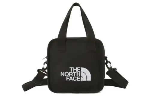 THE NORTH FACE 5.7L Outdoor Bags Canvas Black Unisex